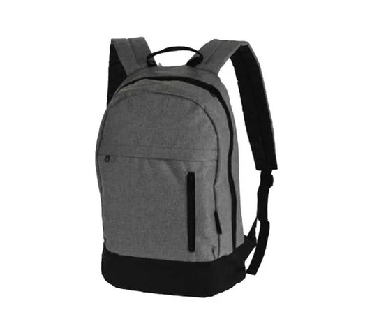 Laptop Backpack - Black and Grey Design - 18 Litres