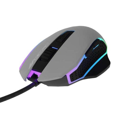 OCPC WIRED GAMING MOUSE MR8 GREY