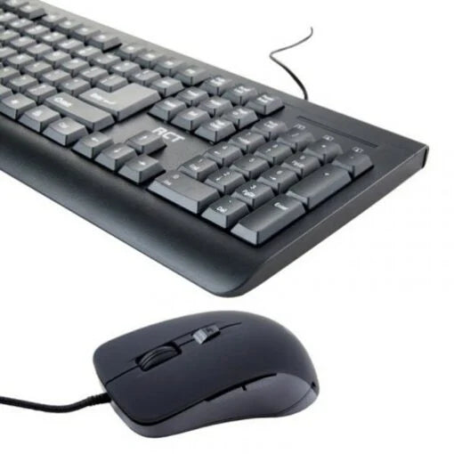 RCT K19 Wired Keyboard and Mouse Combo