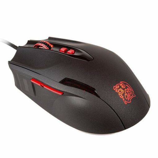 Thermaltake Black Fingerprint Mouse